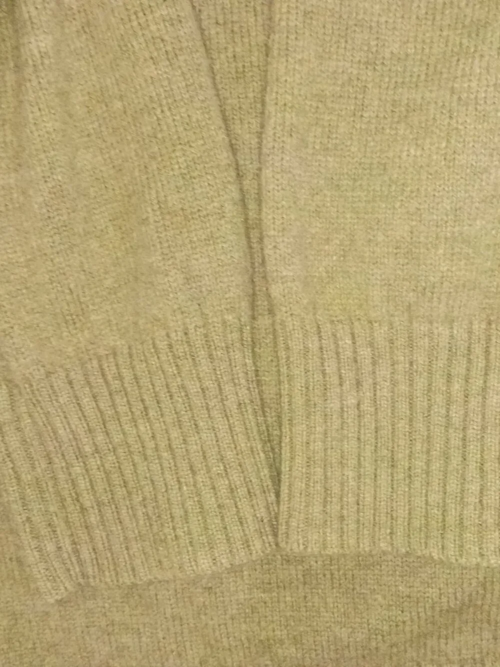 J. Crew Factory 100% Lambswool Sage Crewneck Sweater XL